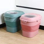Contenedor Alimento Perros Gatos Gran Capacidad Anti Humedad - Imagen 4