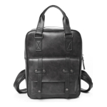 Mochila Bolso Retro Vintage Doble Bolsillo Gran Capacidad Il - Imagen 9