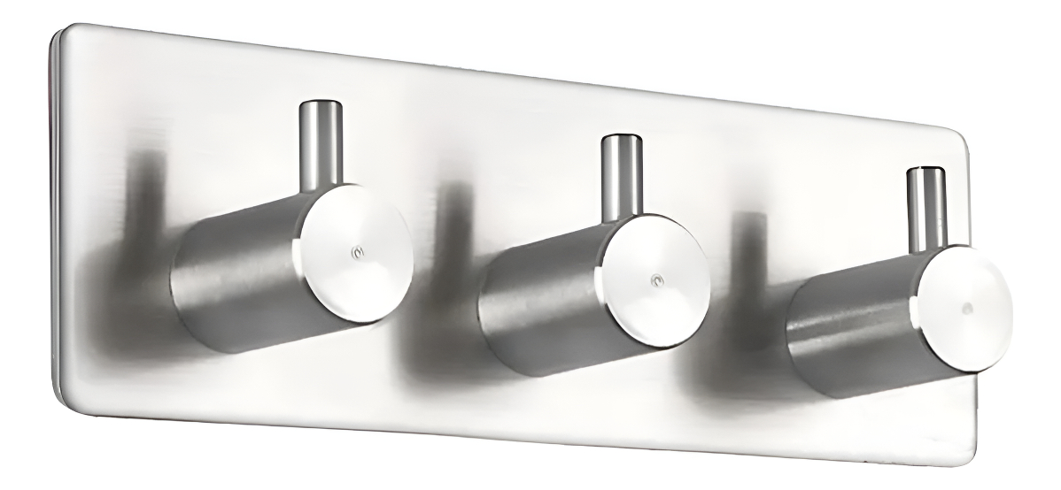 D_756290-MLU94543161006_102025-F.jpg Soporte Triple Gancho Para Pared Toallero Pared Accesorio - Imagen 1