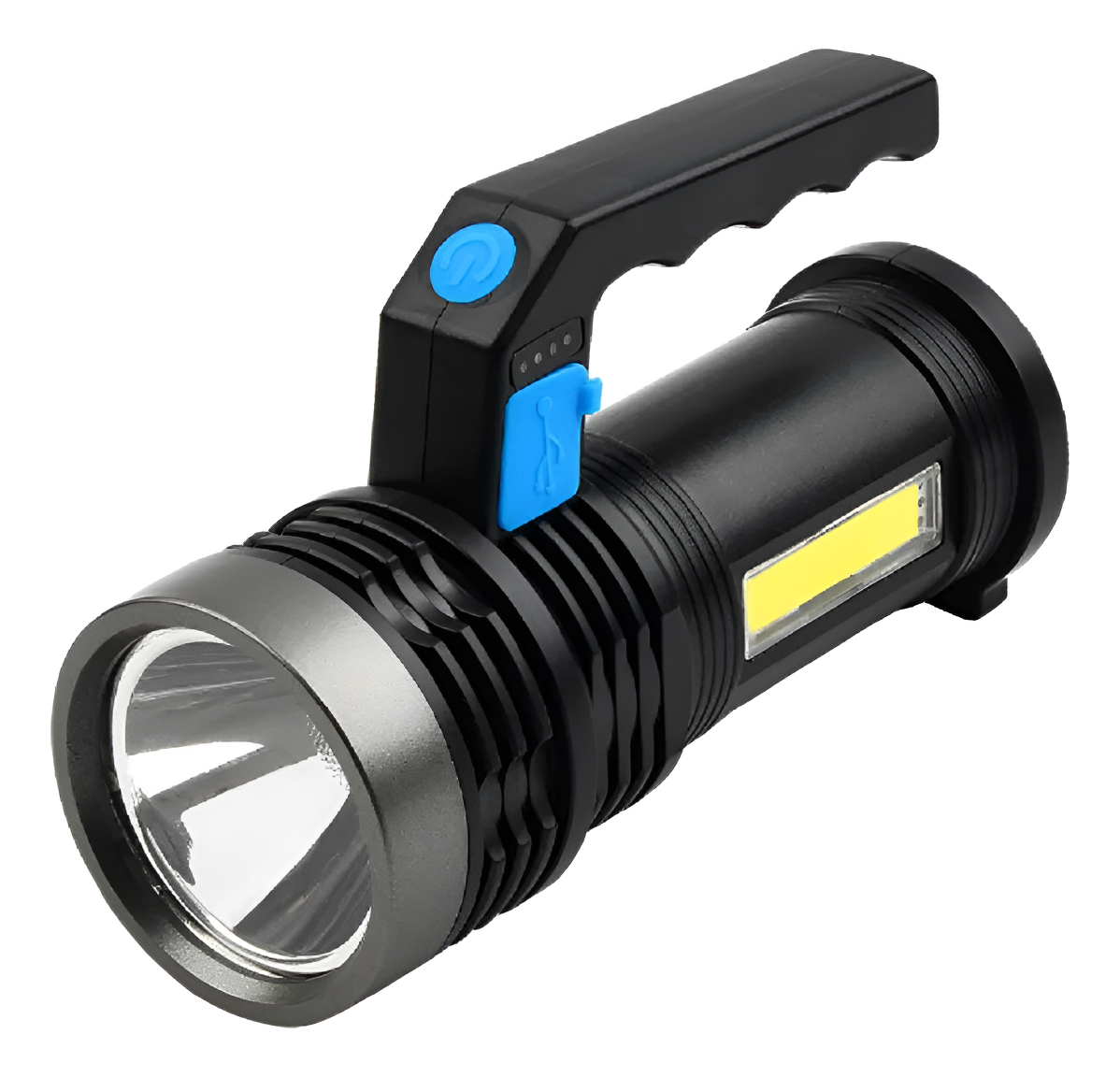 D_756701-MLU97124187917_112025-F.jpg Foco Linterna Bateria Recargable Usb Metal 500m Alcance - Imagen 1