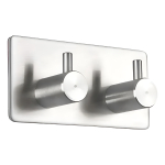 Soporte Doble Gancho Para Pared Toallero Pared Accesorio - Imagen 7