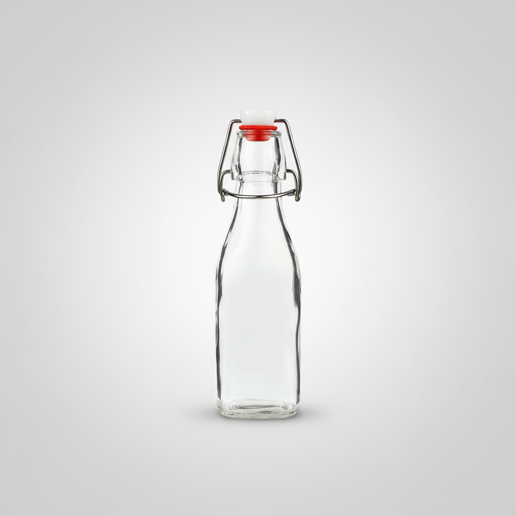 D_759002-MLU95730022180_102025-F-1.jpg Botella De Vidrio Tapon Hermetico Para Fermentacion 1000ml - Imagen 1