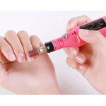 Torno Drill Electrico Manicura Uñas + Kit De Fresas - Imagen 8