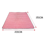 Mantel Para Picnic Gruesa Suave Transpirable Estilo Retro - Imagen 15