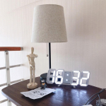 Reloj Despertador Digital Mesa Pared Escritorio - Imagen 3