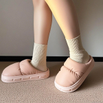 Pantuflas De Adulto Abiertas Puff Calidas Calzado - Imagen 21