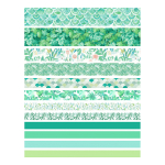 Set X12 Cinta Adhesiva Decorativa De Papel Washi Tape - Imagen 3