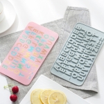 Molde De Silicona Abecedario Hielo Tortas Caramelos Bombones - Imagen 6