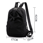 Mochila Escolar Viaje Ligera Con Bolsillo Exteriores - Imagen 8