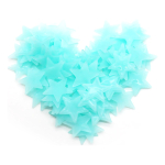 Estrellas Fluorescentes Luminosas De Pared 3d Decoración - Imagen 2