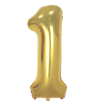 Globos Números Metalizados Dorados Decoración Cumpleaños - Imagen 31