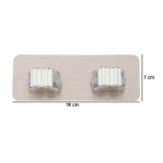 Soporte Para Escoba O Lampaso Autoadhesivo Pared Doble - Imagen 14