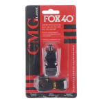 Silbato Fox 40 Clasico Cmg Con Protector Negro Entrenador - Imagen 6