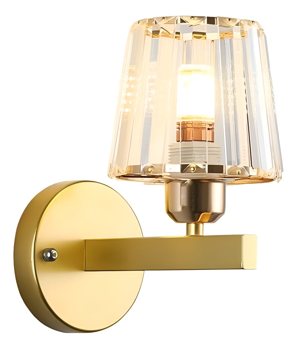 D_768123-MLU91632147441_092025-F.jpg Lampara Aplique Minimalista Facetada Para Dormitorio Cónico - Imagen 1