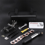 Kit De Herramientas Bicicleta Reparación Con Inflador Gris - Imagen 7