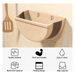 Papelera Plegable Cesto De Basura Colgante - Imagen 6