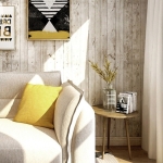 Papel Adhesivo Tapiz Pared Liston Claro Grueso Rollo 10 Mts - Imagen 7