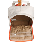 Mochila Doughnut Urbana Moda Bolsillo Laptop Calidad Grande Color Gris/amarillo - Imagen 4