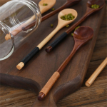 Cuchara Larga En Bambu Para Café Bebidas Especias - 20cm - Imagen 13