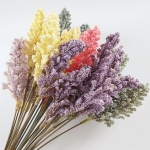 Flores Artificiales Decorativas Bolitas Lavanda X6 30cm - Imagen 19