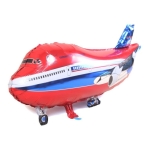 Globos Metálicos Helio Para Cumpleaños Fiesta Set X2 Aviones - Imagen 3