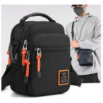 Morral Bandolera Riñonera Mochila Unisex Urbana 6 Bolsillos - Imagen 18