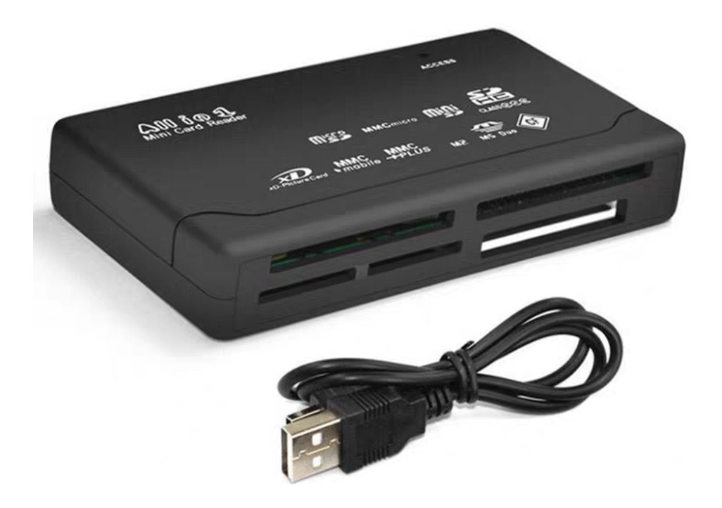 D_774367-MLU40187572496_122019-F.jpg Lector De Memoria Usb Compact Flash Sd Microsd Xd Pro Duo - Imagen 1