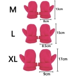 Guantes Mitones Para Niños Niñas Super Calentitos Corderito - Imagen 16