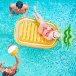 Colchonetas Inflables Gigantes Piscina Playa Ananá Piña - Imagen 5