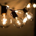 Guirnalda Guia De 25+1 Luces Vidrio Vintage Exterior E Inter - Imagen 10