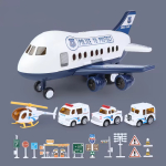 Juguete De Avion Aeropuerto Para Niños Varias Piezas - Imagen 15