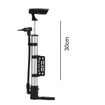 Inflador De Aluminio Para Moto Bicicleta Pelota 30cm - Imagen 14