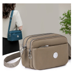 Cartera Retro Bandolera Recta Con Correa Varios Cierres - Imagen 3