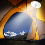 Luz De Camping Lampara Multiuso 48 Led A Pila Colgante - Imagen 3