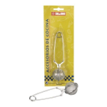 Infusor De Té Pinza Bola / Filtro Para Té 4 Cm Marca Ibili Color Gris - Imagen 2