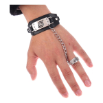 Pulsera Y Anillo De Naruto - Bandana De Konoha - Anime - Imagen 3