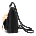 Cartera Mochila Urbana Con Peluche Dama De Cuerina - Imagen 9