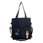 Cartera Bolsa Totebag Moderna Lona Multi Cierres - Mediana - Imagen 7