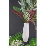 Florero Centro De Mesa Ceramica Mate - Pentagono Petra 21cm - Imagen 3