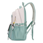 Mochila Impermeable Escolar Liceo Unisex Viaje Facultad Diseño De La Tela Lila - Imagen 3