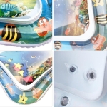 Almohadilla Inflable Para Bebés Juego Agua Estimulación - Imagen 5
