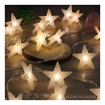 Guirnalda Decorativa De Estrellitas, Eventos, Deco Interior - Imagen 2