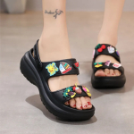 Sandalias Calzado Zapatillas Suela Gruesa Tendencia Verano - Imagen 14
