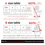 Guantes Deportivos Para Gimnasio Con Muñequera Pesas Gym - Imagen 21