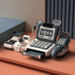 Juguete Infantil Caja Registradora Verdulería Varias Piezas - Imagen 2