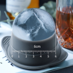 Molde De Hielo Esferico Hielera Silicona Plastico - Imagen 3