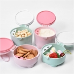 Dispensador Portatil Formula Leche En Polvo Snacks 10cm - Imagen 15
