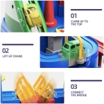 Pista De Autos Didáctica Ideal Niño Pequeño Estacionamiento - Imagen 15