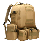 Mochila Tactica Militar Gran Capacidad Desmontable 55 Litros - Imagen 2