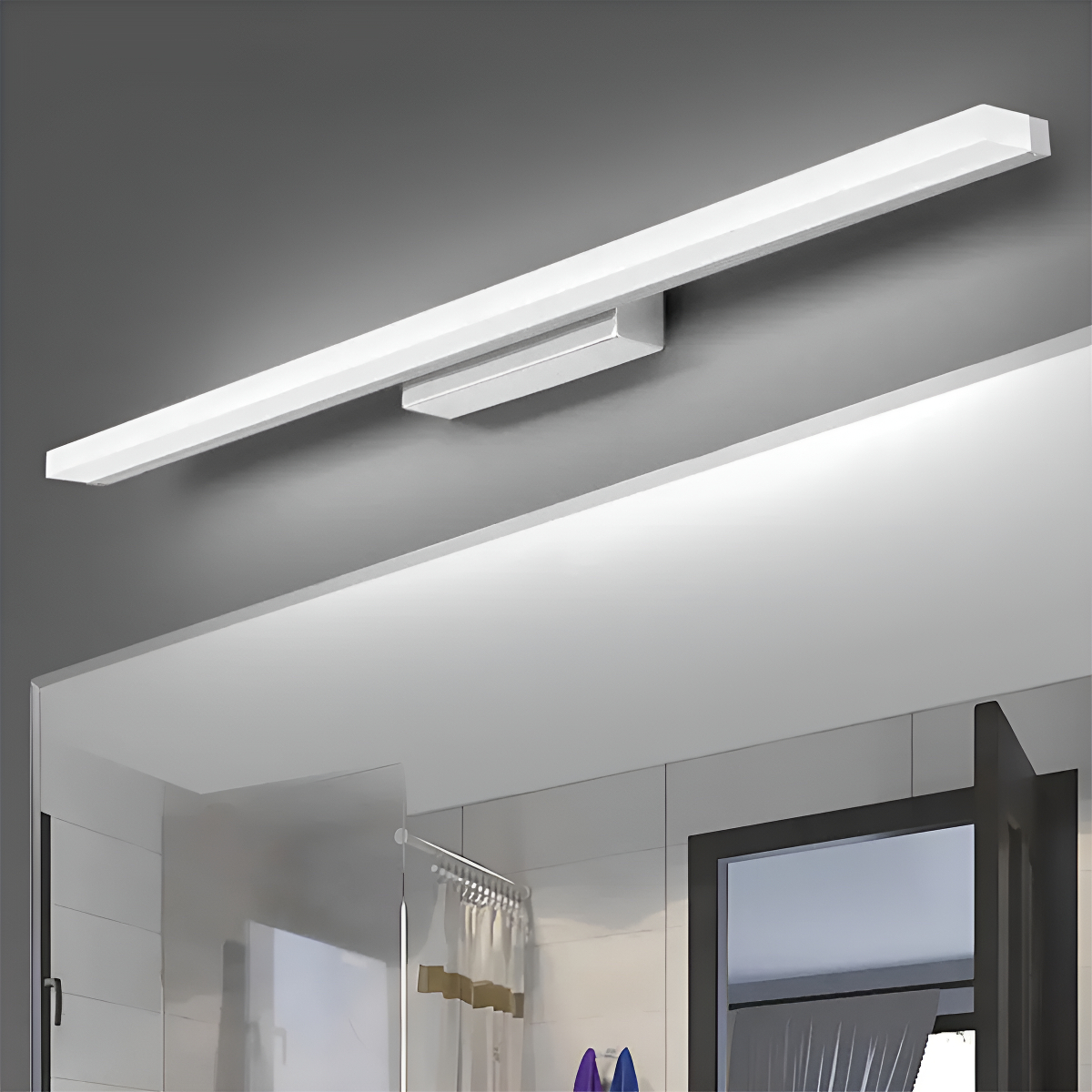 D_789671-MLU89960248363_082025-F.jpg Barra Led Luminaria Para Espejo Pared 60cm Baños Cuadros - Imagen 1